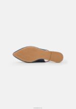 Anna Field kvinner slingback ballet pumps blå P266L2183 - Bilde 5