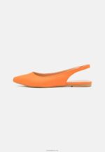 Anna Field kvinner slingback ballet pumps oransje P266L2184 - Bilde 2