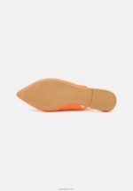 Anna Field kvinner slingback ballet pumps oransje P266L2184 - Bilde 5