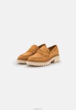 Anna Field kvinner slip-ons cognac i skinn P266L1822 - Bilde 3
