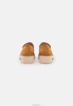 Anna Field kvinner slip-ons cognac i skinn P266L1822 - Bilde 4