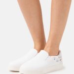 Anna Field kvinner slip-ons hvit P266L1798
