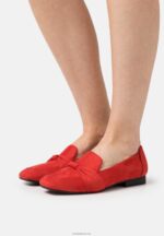 Anna Field kvinner slip-ons rød P266L1821