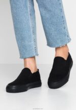 Anna Field kvinner slip-ons svart P266L1162
