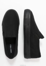 Anna Field kvinner slip-ons svart P266L1162 - Bilde 4