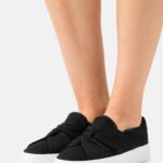 Anna Field kvinner slip-ons svart P266L1179