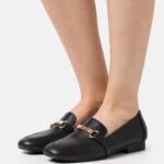 Anna Field kvinner slip-ons svart P266L1803