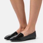 Anna Field kvinner slip-ons svart P266L1828