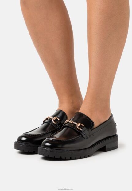 Anna Field kvinner slip-ons svart P266L1831
