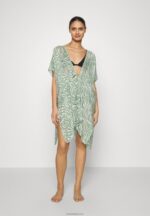 Anna Field kvinner strandtilbehør khaki/off-white P266L753