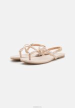 Anna Field kvinner t-bar sandaler beige P266L1511 - Bilde 3