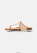 Anna Field kvinner t-bar sandaler beige P266L1539 - Bilde 2