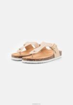 Anna Field kvinner t-bar sandaler beige P266L1539 - Bilde 3