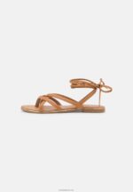 Anna Field kvinner t-bar sandaler cognac P266L1501 - Bilde 2