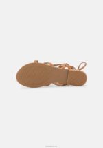 Anna Field kvinner t-bar sandaler cognac P266L1501 - Bilde 5