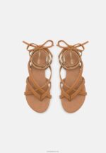 Anna Field kvinner t-bar sandaler cognac P266L1501 - Bilde 6