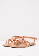 Anna Field kvinner t-bar sandaler cognac P266L1508 - Bilde 4