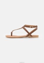 Anna Field kvinner t-bar sandaler cognac P266L1537 - Bilde 2