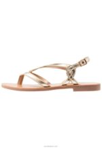 Anna Field kvinner t-bar sandaler gull P266L1499 - Bilde 2