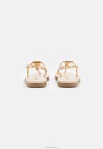 Anna Field kvinner t-bar sandaler gull P266L1518 - Bilde 4