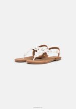 Anna Field kvinner t-bar sandaler hvite P266L1496 - Bilde 3