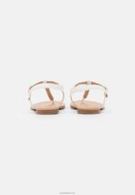 Anna Field kvinner t-bar sandaler hvite P266L1505 - Bilde 4