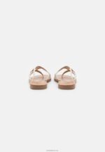 Anna Field kvinner t-bar sandaler hvite P266L1544 - Bilde 4