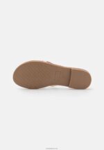 Anna Field kvinner t-bar sandaler hvite P266L1544 - Bilde 5