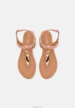 Anna Field kvinner t-bar sandaler lys rosa P266L1548 - Bilde 6