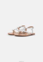 Anna Field kvinner t-bar sandaler sølv P266L1507 - Bilde 2
