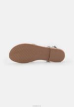 Anna Field kvinner t-bar sandaler sølv P266L1507 - Bilde 4