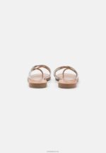 Anna Field kvinner t-bar sandaler sølv P266L1546 - Bilde 4