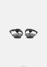 Anna Field kvinner t-bar sandaler svart P266L1498 - Bilde 4