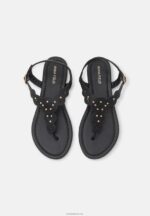 Anna Field kvinner t-bar sandaler svart P266L1498 - Bilde 6