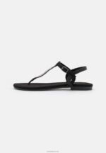 Anna Field kvinner t-bar sandaler svart P266L1504 - Bilde 2