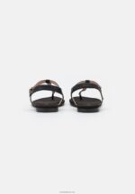 Anna Field kvinner t-bar sandaler svart P266L1510 - Bilde 4