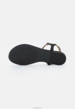 Anna Field kvinner t-bar sandaler svart P266L1510 - Bilde 5