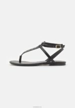 Anna Field kvinner t-bar sandaler svart P266L1516 - Bilde 2