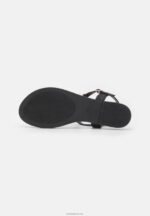 Anna Field kvinner t-bar sandaler svart P266L1530 - Bilde 5