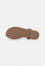 Anna Field kvinner t-bar sandaler svart P266L1531 - Bilde 5