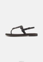 Anna Field kvinner t-bar sandaler svart P266L1541 - Bilde 2