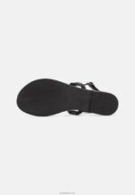 Anna Field kvinner t-bar sandaler svart P266L1541 - Bilde 5