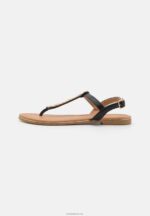 Anna Field kvinner t-bar sandaler svart P266L1547 - Bilde 2