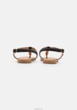 Anna Field kvinner t-bar sandaler svart P266L1547 - Bilde 4