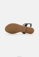 Anna Field kvinner t-bar sandaler svart P266L1547 - Bilde 5