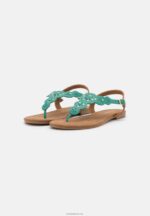 Anna Field kvinner t-bar sandaler turkis P266L1502 - Bilde 3
