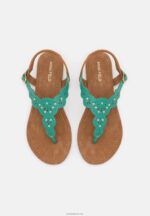 Anna Field kvinner t-bar sandaler turkis P266L1502 - Bilde 6