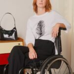 Anna Field kvinner t-skjorte med trykk hvit P266L371
