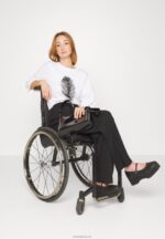 Anna Field kvinner t-skjorte med trykk hvit P266L371 - Bilde 7