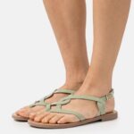 Anna Field kvinner t-stang sandaler mint P266L1545